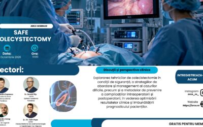 20 Octombrie 2026 – Webinar: Safe Cholecystectomy – Tehnici chirurgicale, provocări și prevenirea complicațiilor